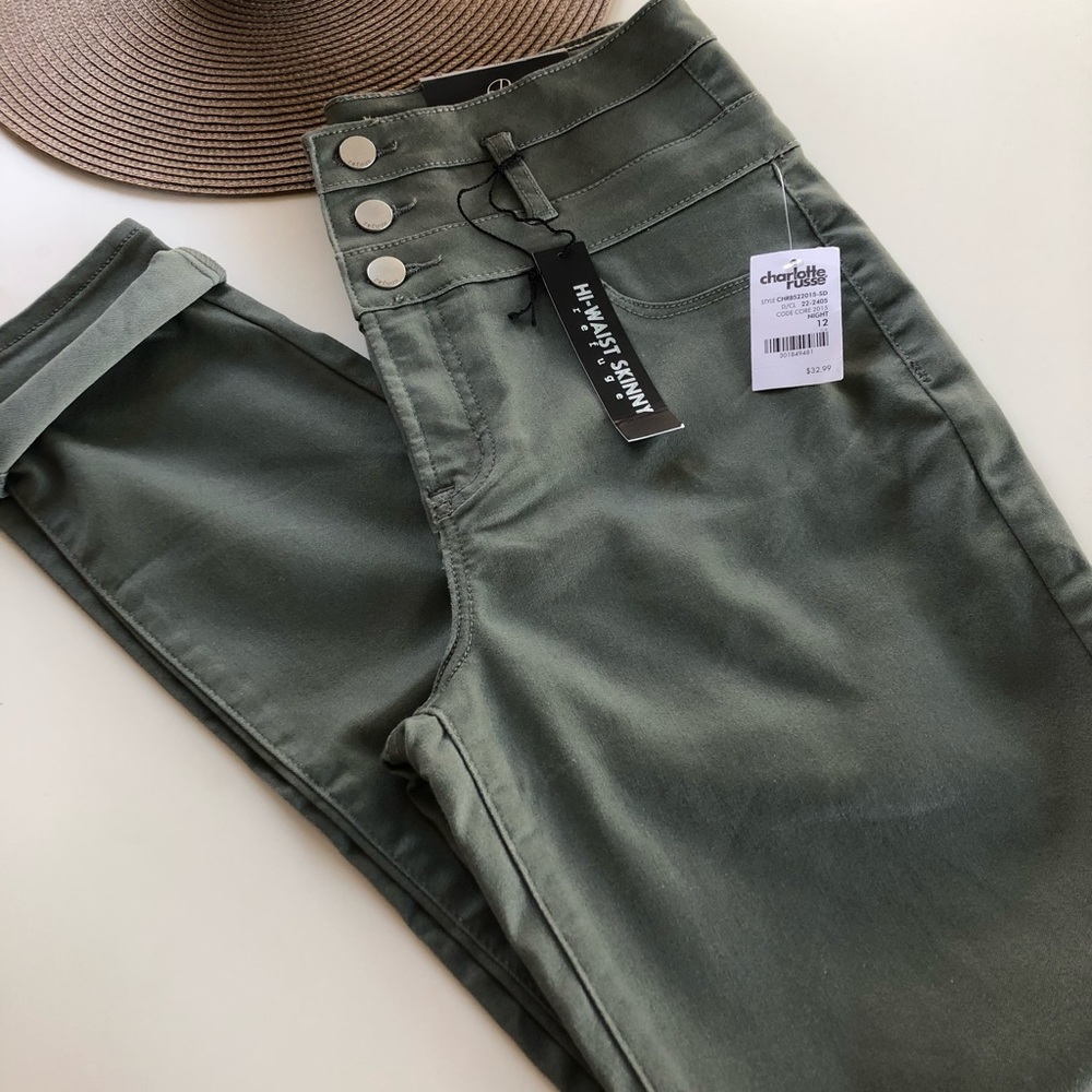Refuge Hi-Waist Skinny Jeans (size 12)